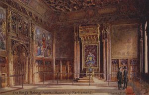 De koningskleedkamer door Charles Edwin Flower